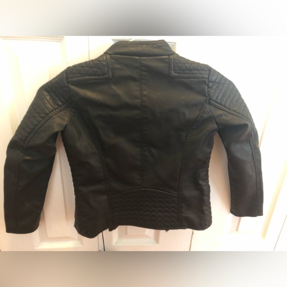 Kids vegan leather jacket - Picture 3 of 3